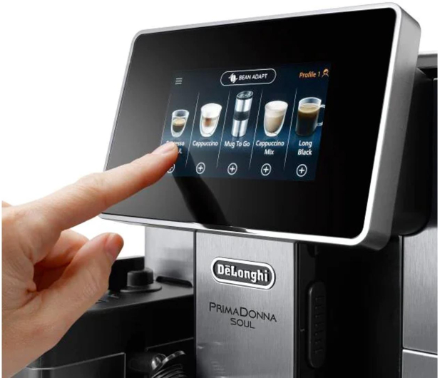 DeLonghi Ekspres automatyczny ECAM 610.74.MB Primadonna Soul - 1066729 - zdjęcie 3